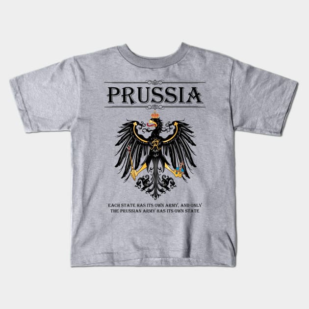 Prussia Kids T-Shirt by Madi's shop